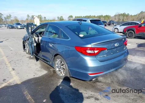 2017 Hyundai Sonata Sport from USA, damaged, VIN 5NPE34AF5HH458445